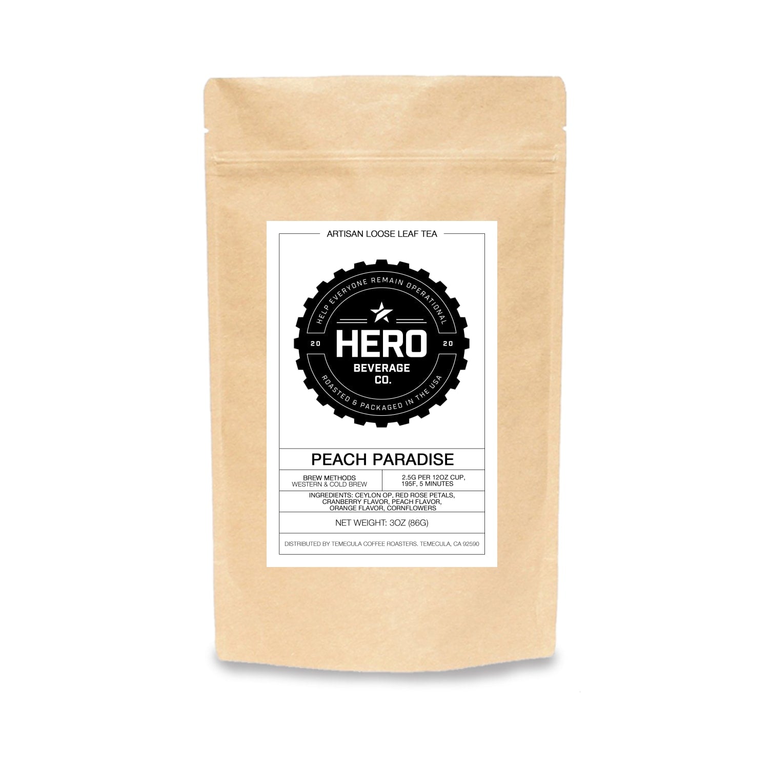 Hero Tea - Peach Paradise