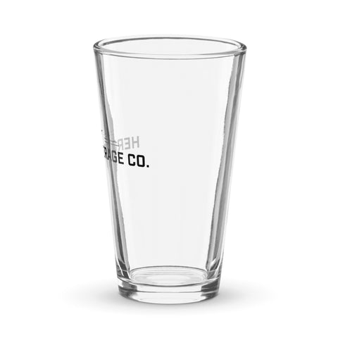 Hero pint glass