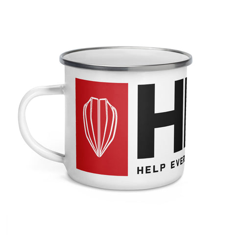 HERO Enamel Mug