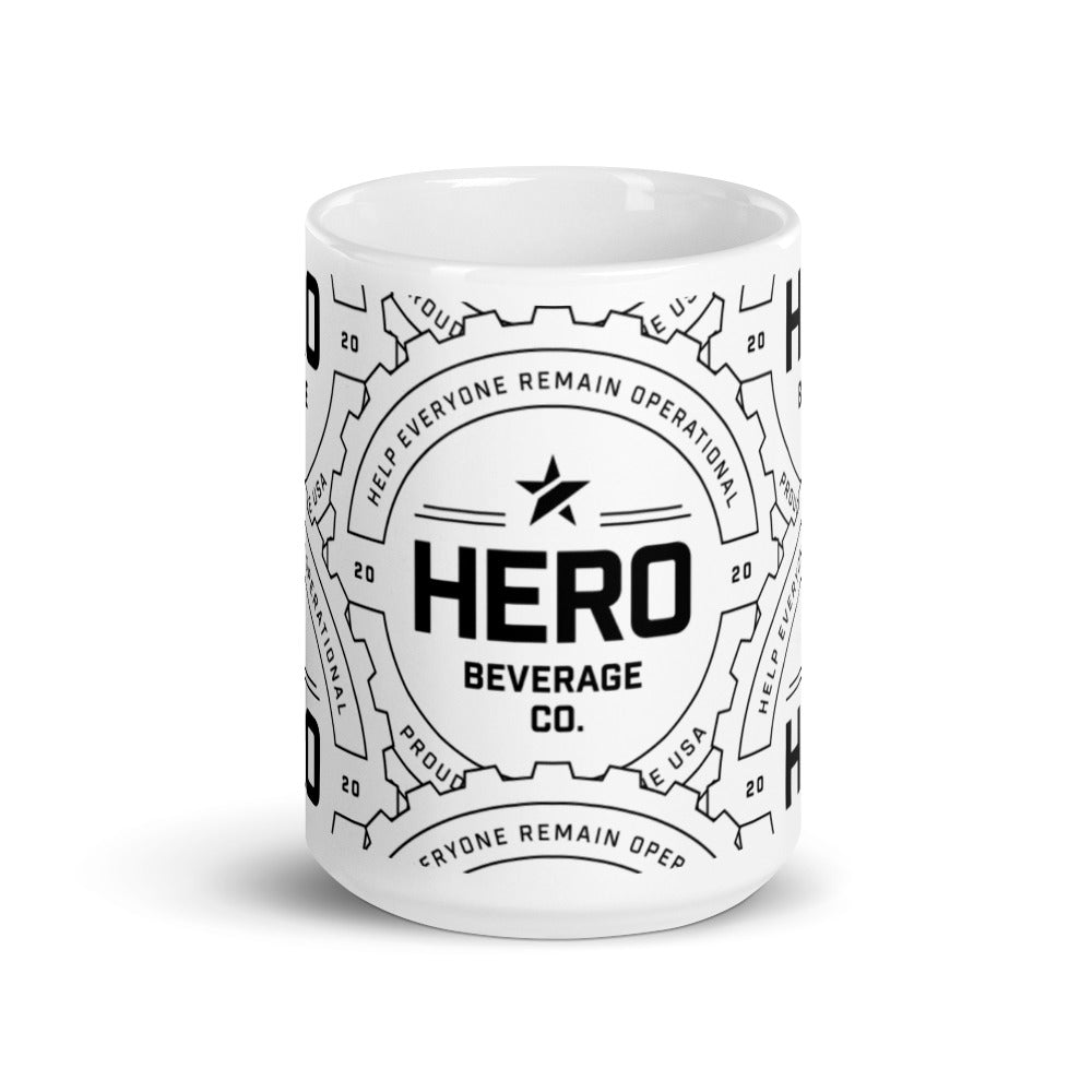 HERO ALL OVER MUG WHITE