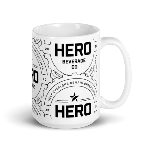 HERO ALL OVER MUG WHITE