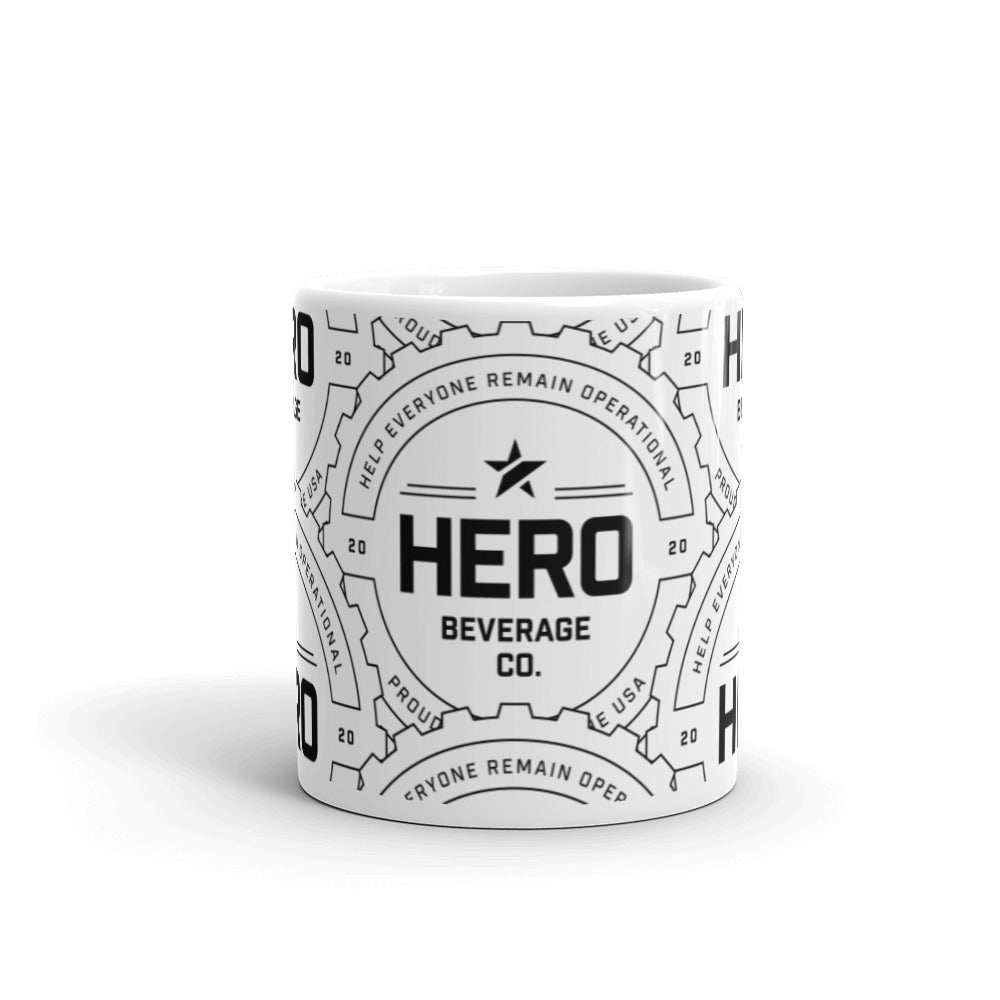 HERO ALL OVER MUG WHITE